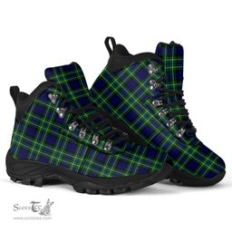 Scottish MacNeil of Colonsay Modern Clan Tartan Alpine Boots