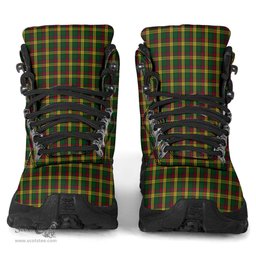 Scottish MacMillan Ancient Clan Tartan Alpine Boots