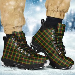Scottish MacMillan Ancient Clan Tartan Alpine Boots