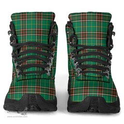 Scottish Newfoundland And Labrador Province Canada Clan Tartan Alpine Boots