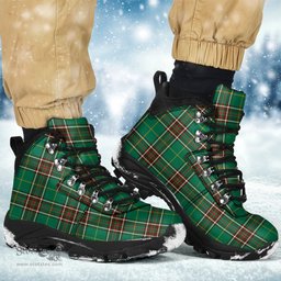 Scottish Newfoundland And Labrador Province Canada Clan Tartan Alpine Boots