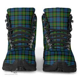 Scottish Newlands of Lauriston Clan Tartan Alpine Boots