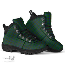 Scottish Moncrieff of Atholl Clan Tartan Alpine Boots
