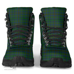 Scottish Moncrieff of Atholl Clan Tartan Alpine Boots