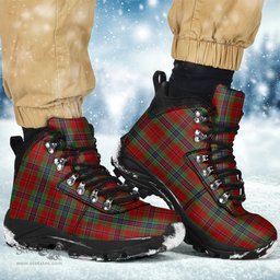 Scottish MacLean of Duart Clan Tartan Alpine Boots