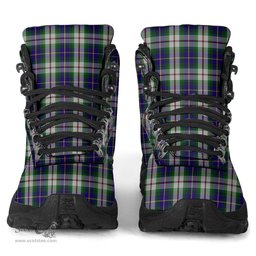 Scottish MacLeod Of Californian Clan Tartan Alpine Boots