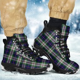 Scottish MacLeod Of Californian Clan Tartan Alpine Boots