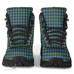 Scottish MacNeil of Barra Ancient Clan Tartan Alpine Boots