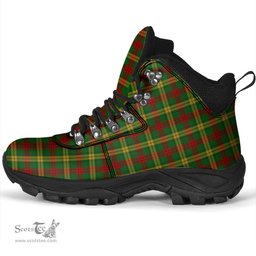 Scottish MacMillan Society of Glasgow Clan Tartan Alpine Boots