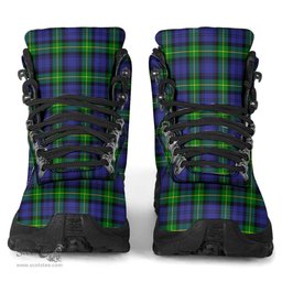 Scottish Meldrum Clan Tartan Alpine Boots