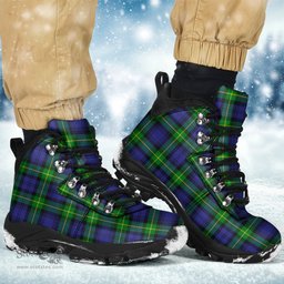 Scottish Meldrum Clan Tartan Alpine Boots