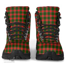 Scottish Pollock Modern Clan Tartan Alpine Boots