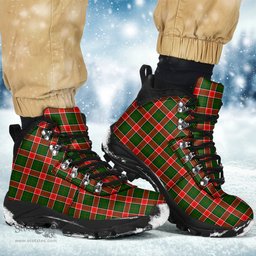 Scottish Pollock Modern Clan Tartan Alpine Boots