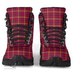 Scottish O'Meehan Clan Tartan Alpine Boots