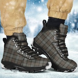 Scottish Outlander Fraser Clan Tartan Alpine Boots