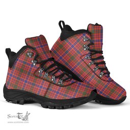 Scottish MacRae Ancient Clan Tartan Alpine Boots