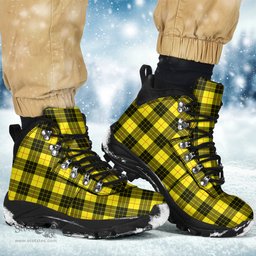 Scottish MacLeod of Lewis Modern Clan Tartan Alpine Boots