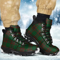 Scottish Matheson Hunting Highland Clan Tartan Alpine Boots