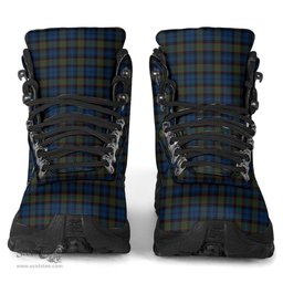 Scottish Riddoch Clan Tartan Alpine Boots