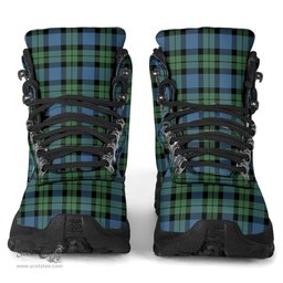 Scottish MacKay Ancient Clan Tartan Alpine Boots