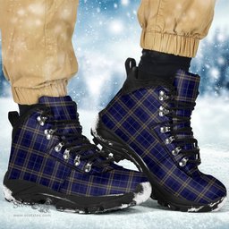 Scottish Rhys of Wales Clan Tartan Alpine Boots