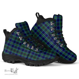 Scottish Miller Clan Tartan Alpine Boots