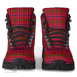 Scottish MacRow Clan Tartan Alpine Boots