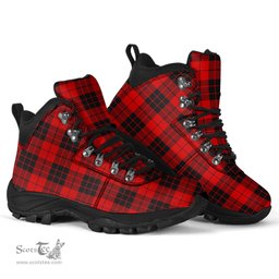Scottish MacLeod of Raasay Clan Tartan Alpine Boots