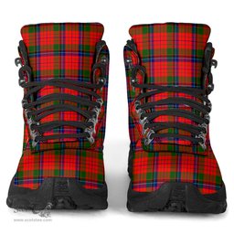 Scottish MacNicol of Scorrybreac Clan Tartan Alpine Boots