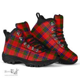 Scottish MacNicol of Scorrybreac Clan Tartan Alpine Boots