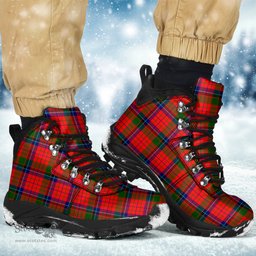 Scottish MacNicol of Scorrybreac Clan Tartan Alpine Boots