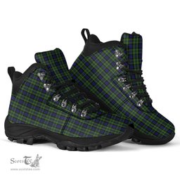 Scottish MacNeil of Colonsay Clan Tartan Alpine Boots
