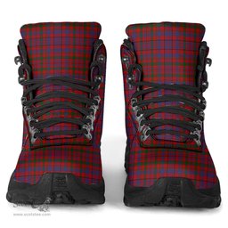 Scottish Murray of Tullibardine Clan Tartan Alpine Boots