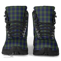 Scottish MacLaren Clan Tartan Alpine Boots