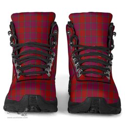 Scottish MacNab Old Clan Tartan Alpine Boots