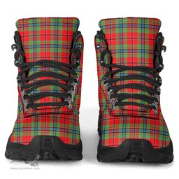 Scottish MacLean of Duart Modern Clan Tartan Alpine Boots