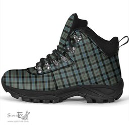 Scottish Ogilvie (Ogilvy) Hunting Clan Tartan Alpine Boots