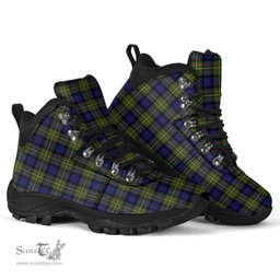 Scottish MacLaren Modern Clan Tartan Alpine Boots