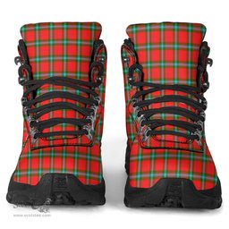 Scottish MacLaine of Loch Buie Clan Tartan Alpine Boots