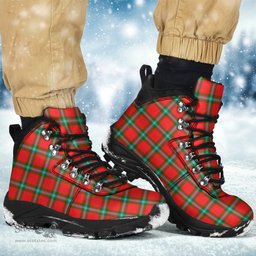 Scottish MacLaine of Loch Buie Clan Tartan Alpine Boots