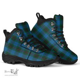 Scottish Murray of Elibank Clan Tartan Alpine Boots