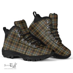 Scottish Stewart Hunting Weathered Clan Tartan Alpine Boots