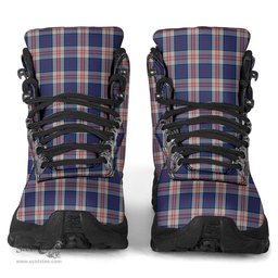Scottish Stewart of Appin Hunting Dress Clan Tartan Alpine Boots