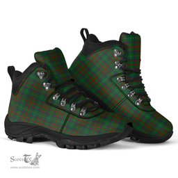 Scottish Shaw of Tordarroch Green Hunting Clan Tartan Alpine Boots
