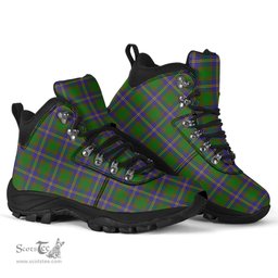 Scottish Strange of Balkaskie Clan Tartan Alpine Boots
