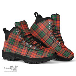 Scottish Stewart of Appin Ancient Clan Tartan Alpine Boots