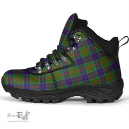 Scottish Stewart of Appin Hunting Modern Clan Tartan Alpine Boots