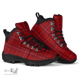 Scottish Rose of Kilravock Clan Tartan Alpine Boots