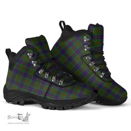 Scottish Stewart of Appin Hunting Clan Tartan Alpine Boots