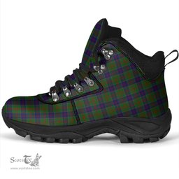 Scottish Stewart of Appin Hunting Clan Tartan Alpine Boots